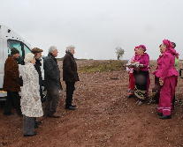 «Сияние России» в Усть-Уде. Встреча хлебом-солью дорогих гостей на Усть-Удинской земле